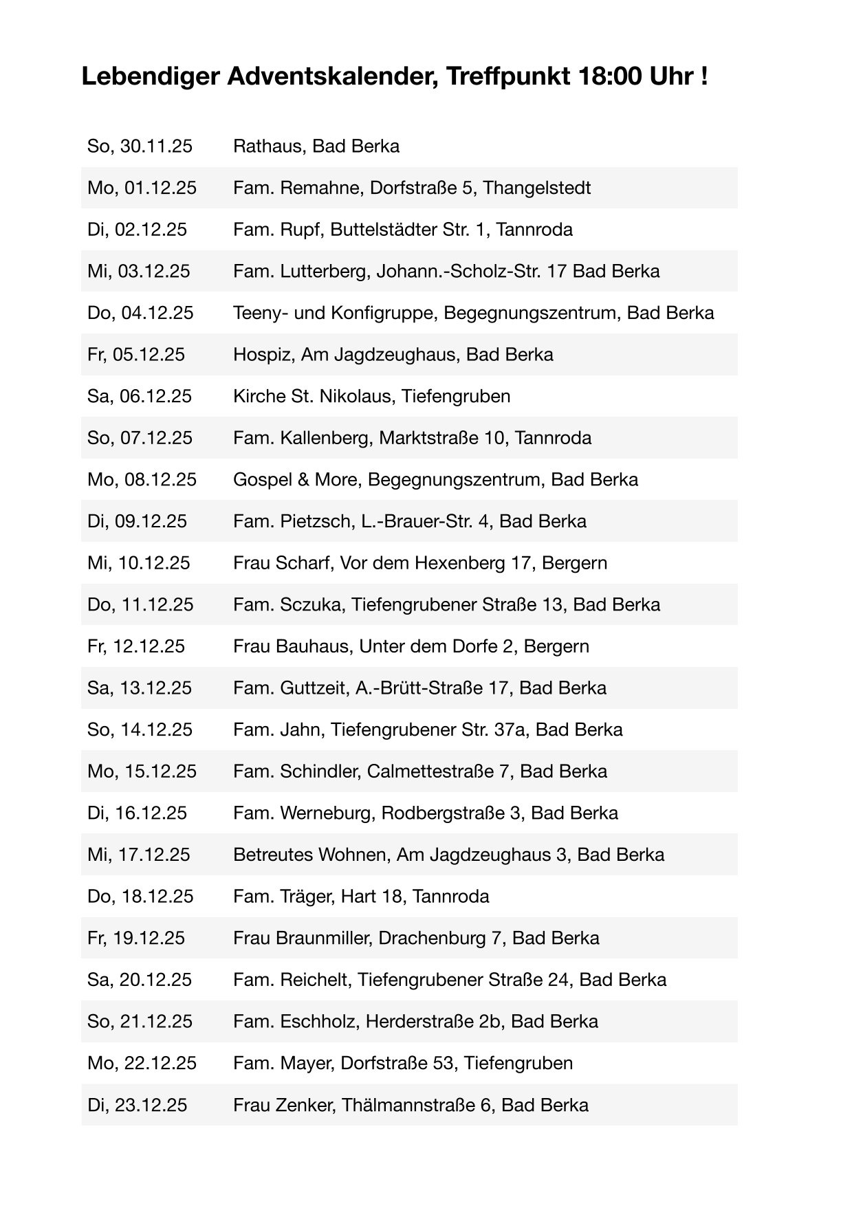 LebAdventskalender 2025